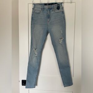 NWT - Hollister Super Skinny Light Wash Jeans